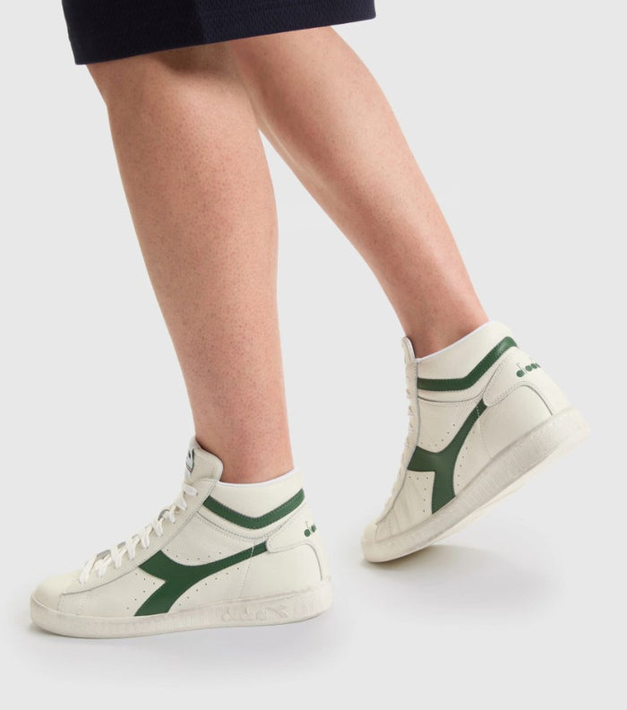 Diadora Sneakers Game L High Leather Green 5