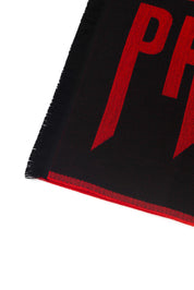 Philipp Plein Stole Logo 180x40 cm Red