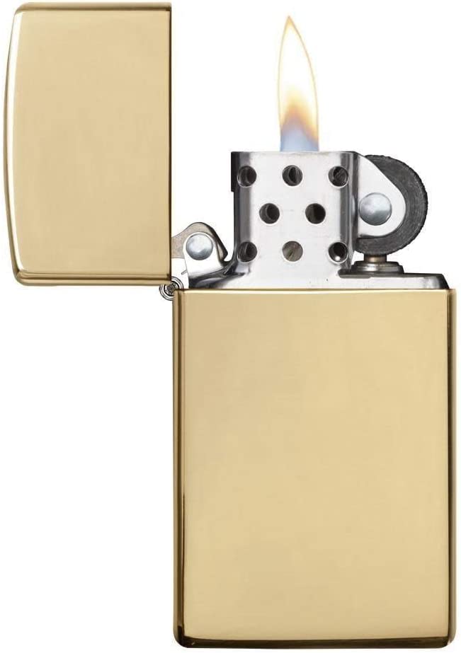 Zippo Windproof Refillable Made In Usa Gold Unisex