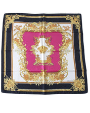 Versace Foulard Stola Pashmina Seta Multicolore