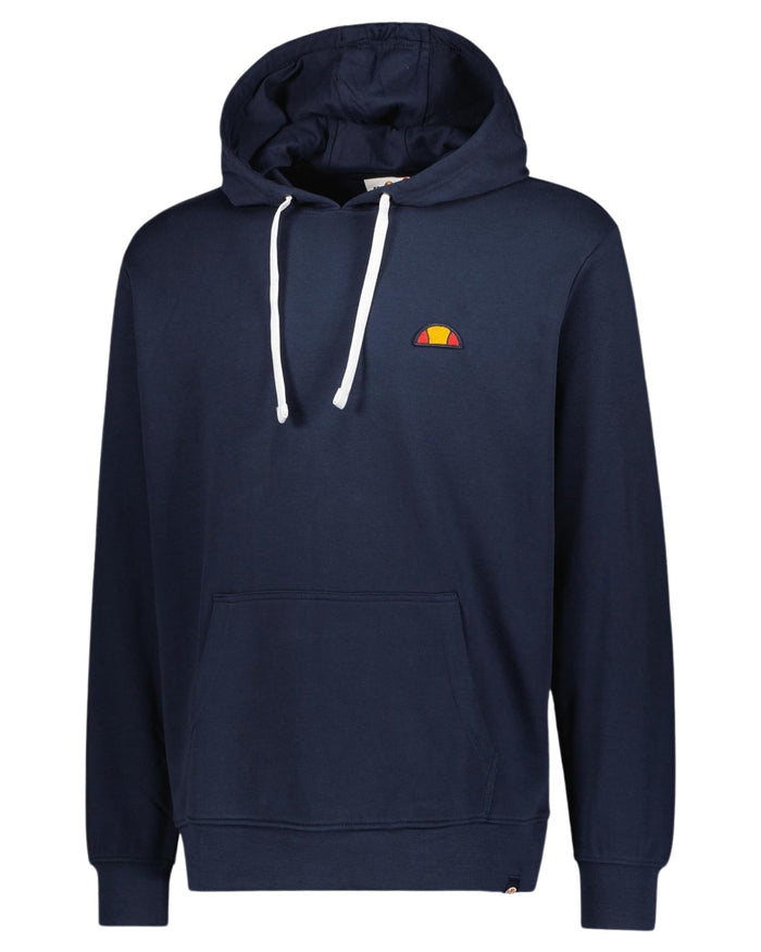 Ellesse Hoodie Patch Logo Blu Uomo 1