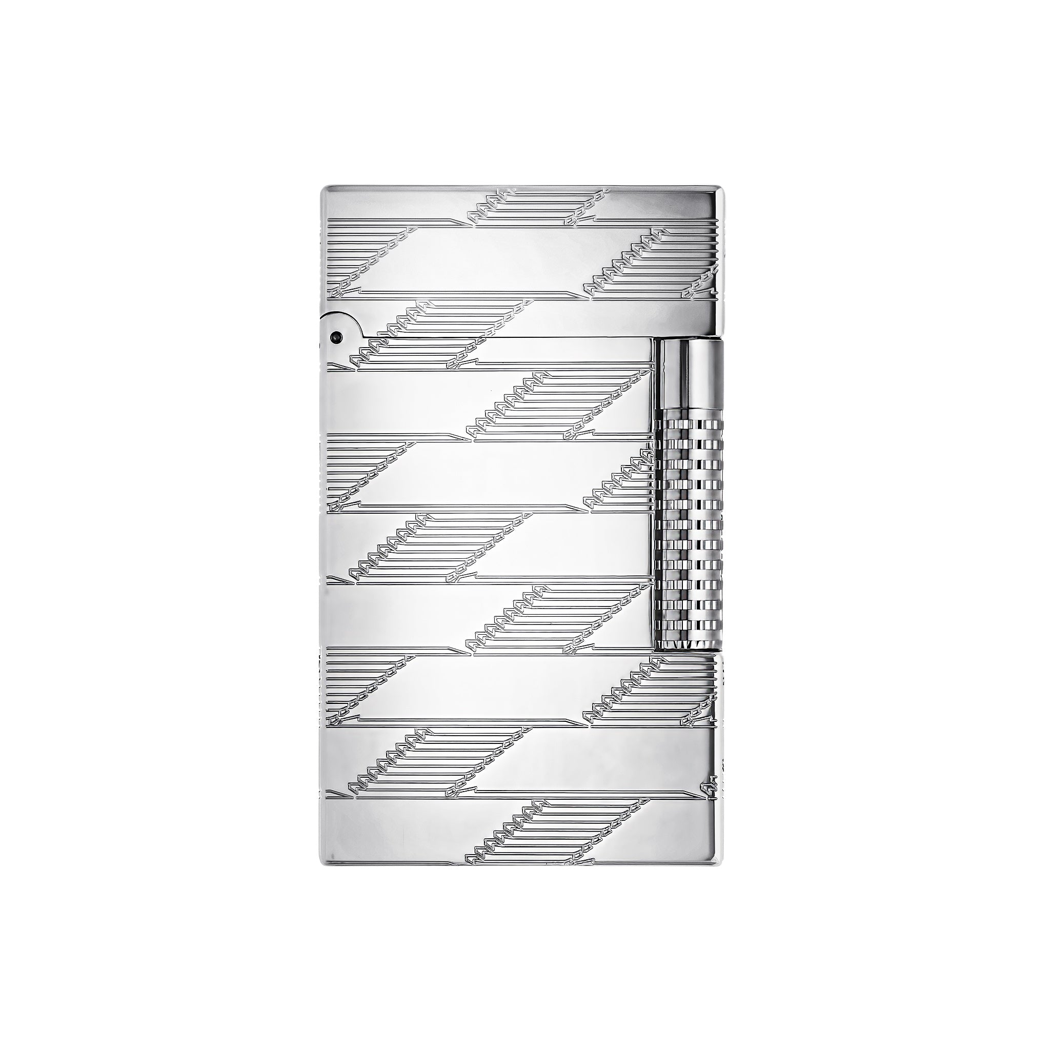 S.t.dupont Le Grand Cling antivento ricaricabile 1872 palladio c23180