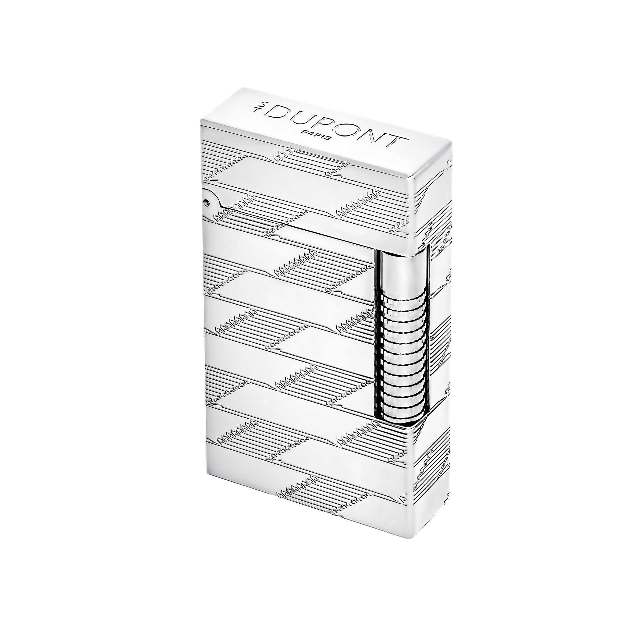 S.t.dupont Le Grand Cling antivento ricaricabile 1872 palladio c23180