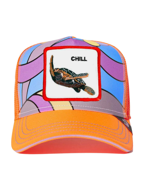 Goorin Bros. Trucker Cap Special Edition Color Changing 'chill' Orange Unisex-2