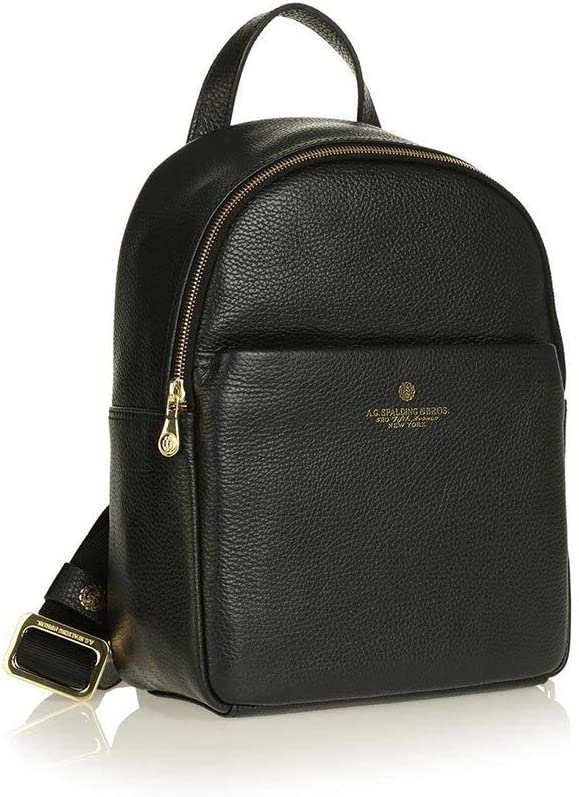 Spalding & Bros A.g. Small Backpack Tiffany Nero Unisex-2