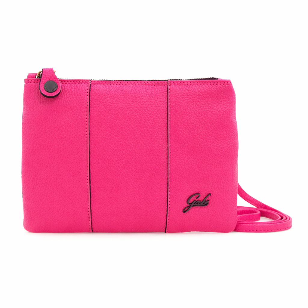 Gabs Borsa Pochette Tracolla Beyonce M Pelle Bull Black Made in ITALY - Begonia