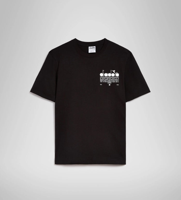 Diadora T-Shirt 502178208 Cotone Nero 3