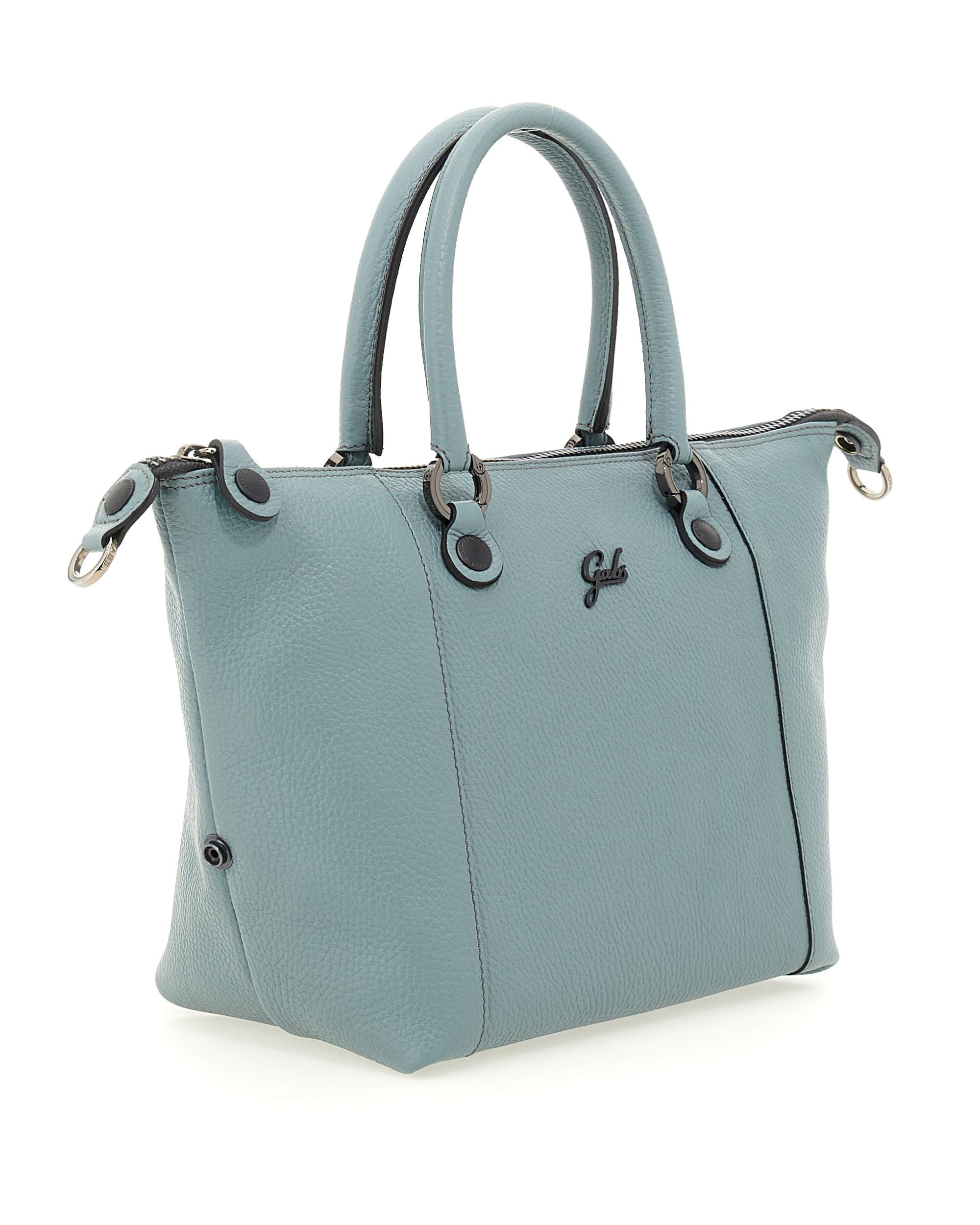 Gabs Trasformabile Zaino Hobo Shopper Tote Bauletto Pelle Verde