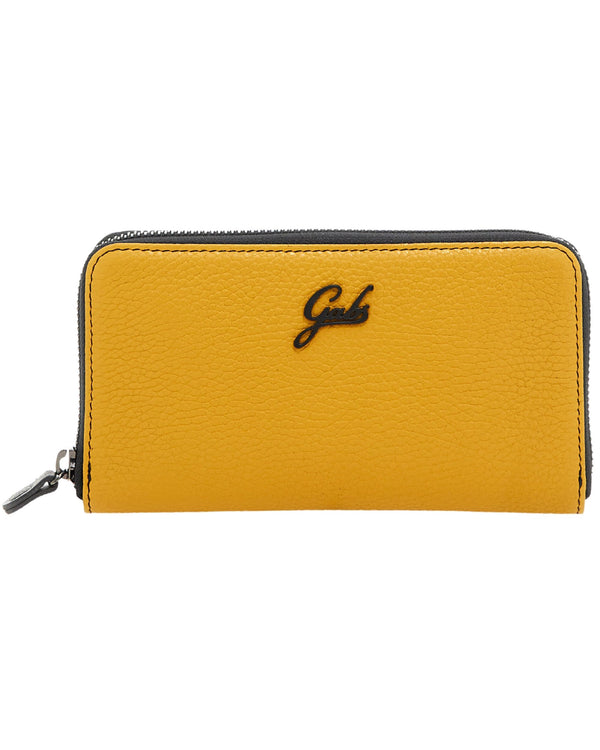 Gabs Zip Around Coin Purse Card Holder Yellow Women