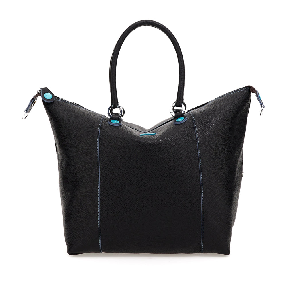 Gabs G33t3-p0086 Black Convertible Shopper Woman