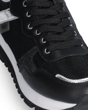 Liu Jo Sneakers Wonder 01 Leather/Fabric Black