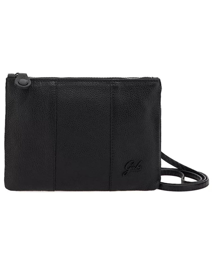 Gabs Pochette Con Tracollina, Logo Nero Donna 1