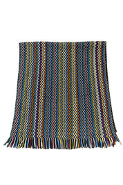 Missoni Geometric Pattern Stole Wool/Multicolor Acrylic