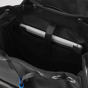 Piquadro Zainetto Piccolo da Viaggio In Tessuto Riciclato Nero Donna