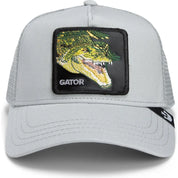 Goorin Bros. Trucker Cap Cappellino Animal 'Swamp Monster' Grigio Chiaro Unisex
