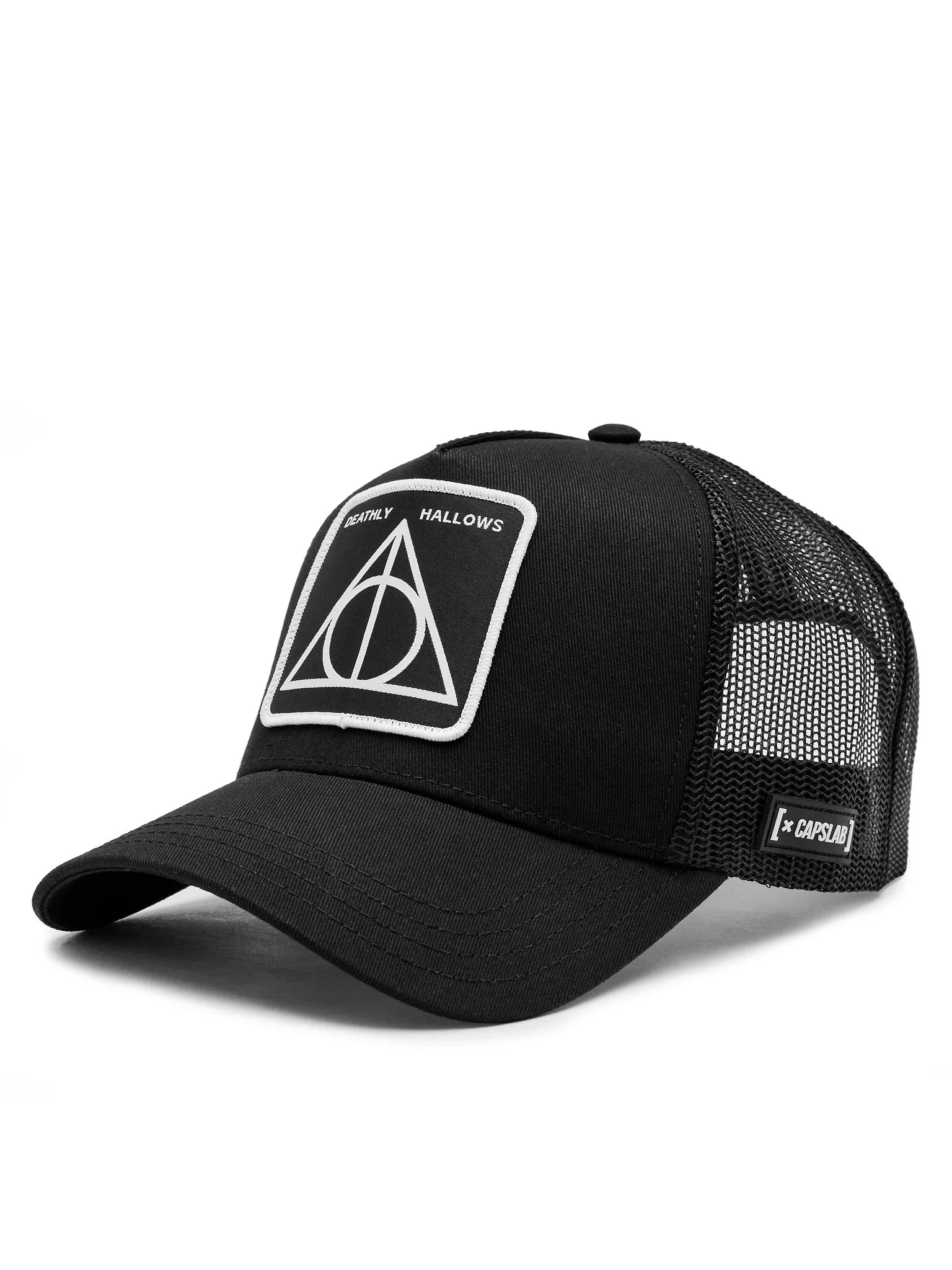 Capslab Cappellino con Visiera Collezione Harry Potter Misto Cotone Nero Unisex