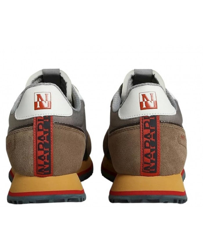 Napapijri Sneaker Running Outdoor NA4GTP Pelle Marrone