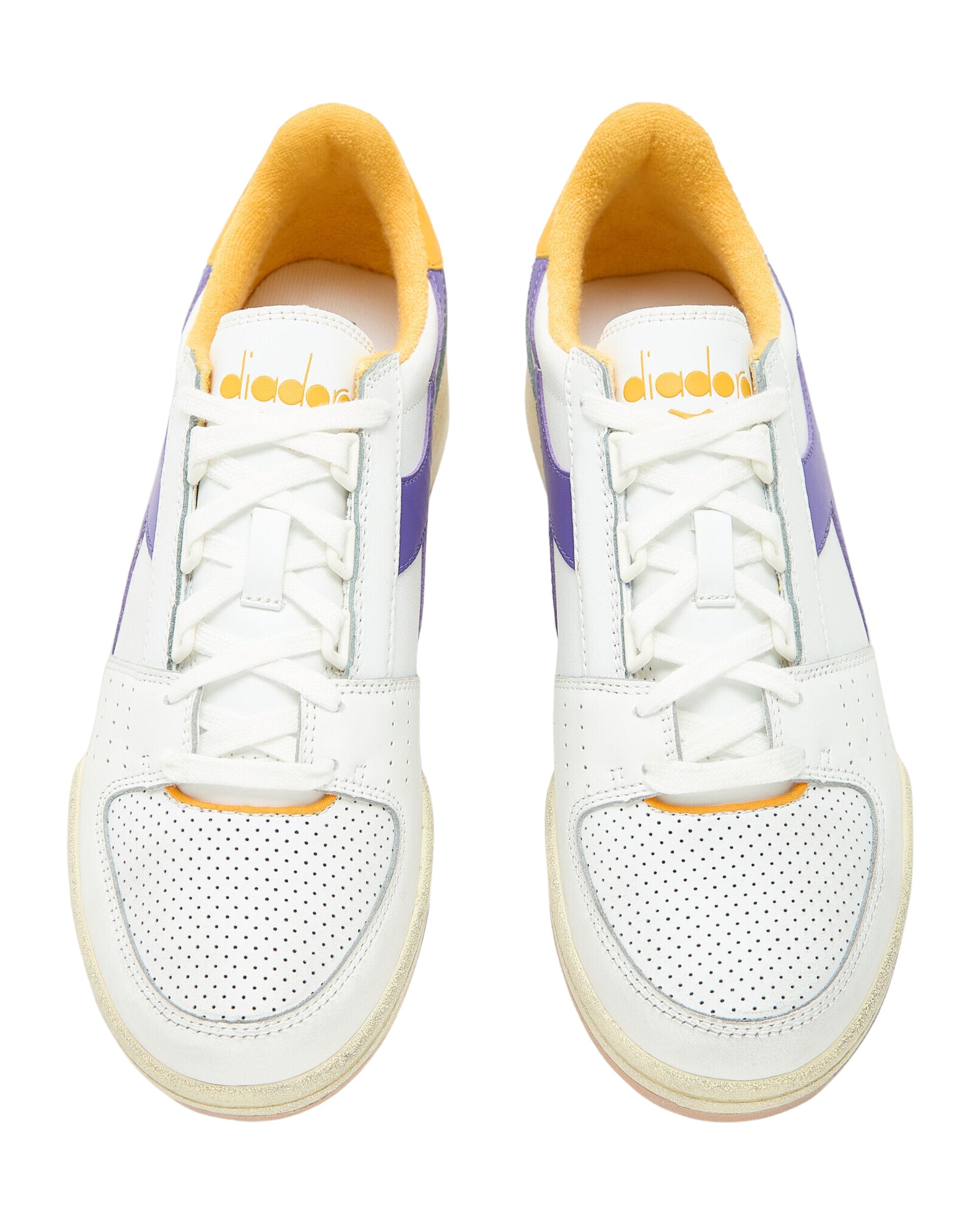 Diadora Sneakers Davis Pelle Bianco