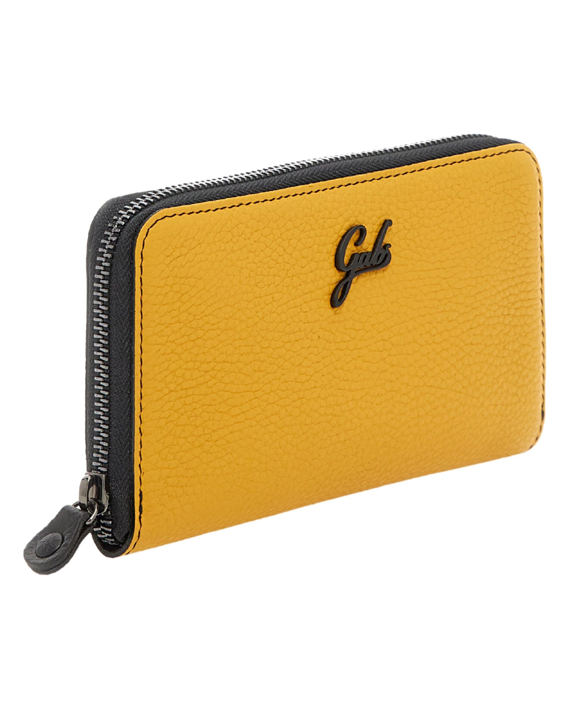 Gabs Zip Around Coin Purse Card Holder Yellow Women