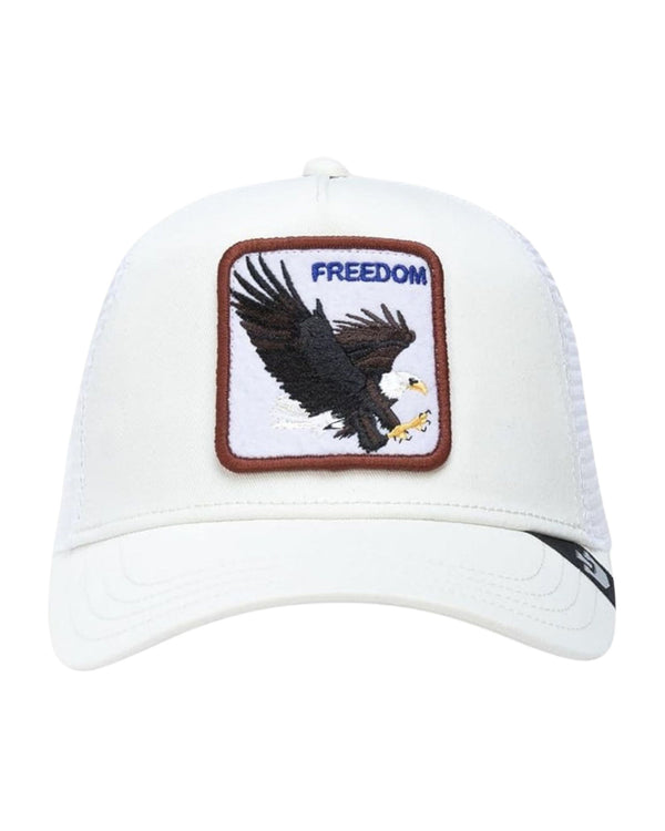 Goorin Bros. Trucker Cap Animal Farm 'the Freedom Eagle' White Unisex