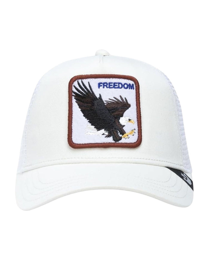 Goorin Bros. Trucker Cap Animal Farm 'the Freedom Eagle' White Unisex 1