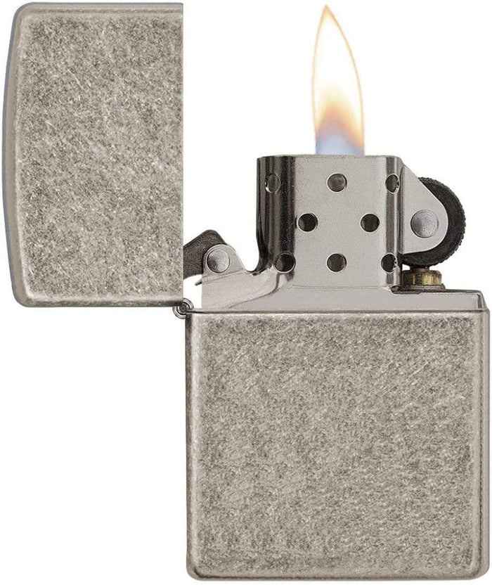 Zippo Windproof Refillable Made In Usa Silver Unisex 3