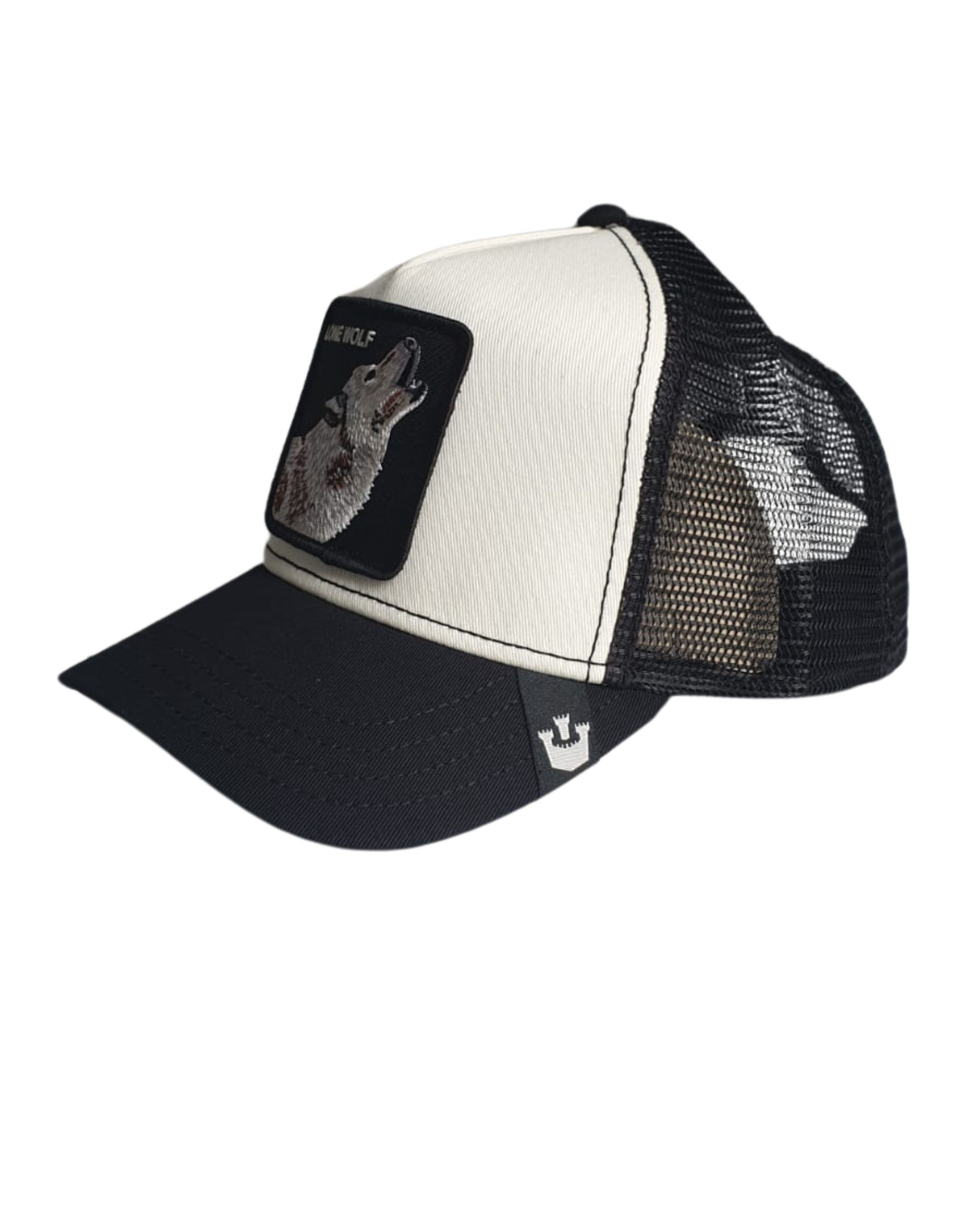 Goorin Bros. Trucker Cap Cappellino Animal Farm 'lone Wolf' Nero Unisex