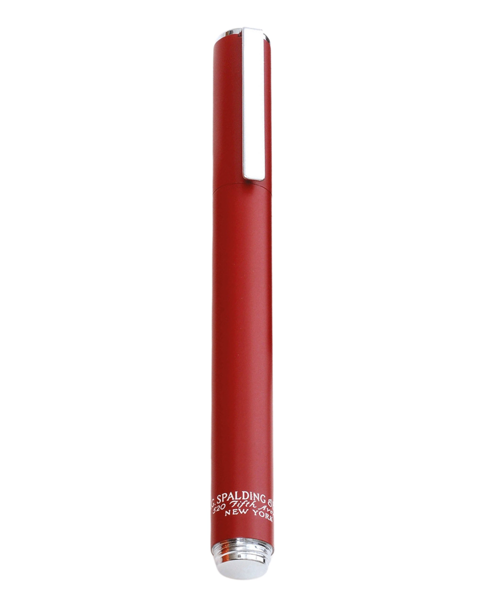 Spalding &amp; Bros Ag Fountain Pen Compact Red Unisex