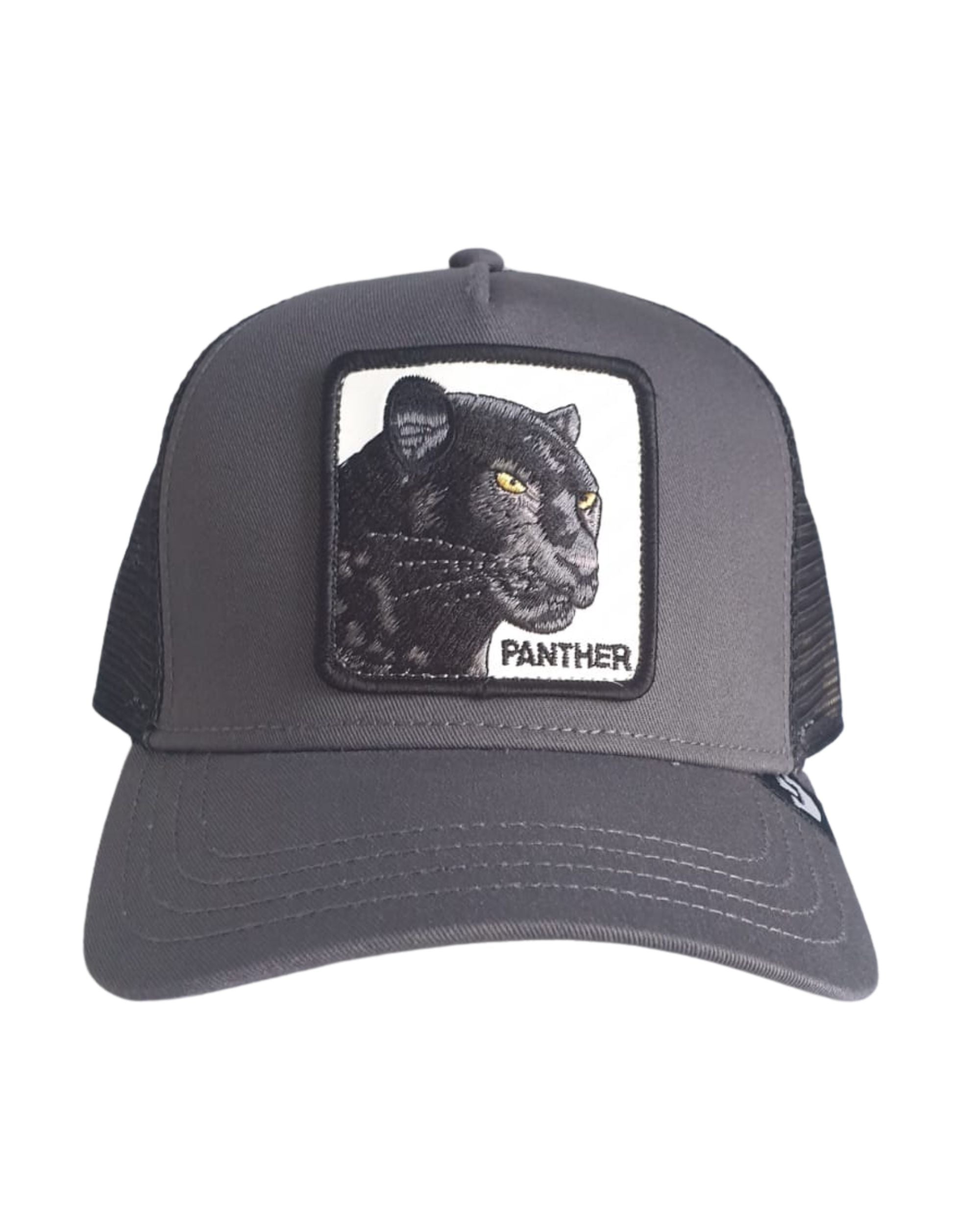 Goorin Bros. Trucker Cap Animal Farm 'the Panther' Grey Unisex