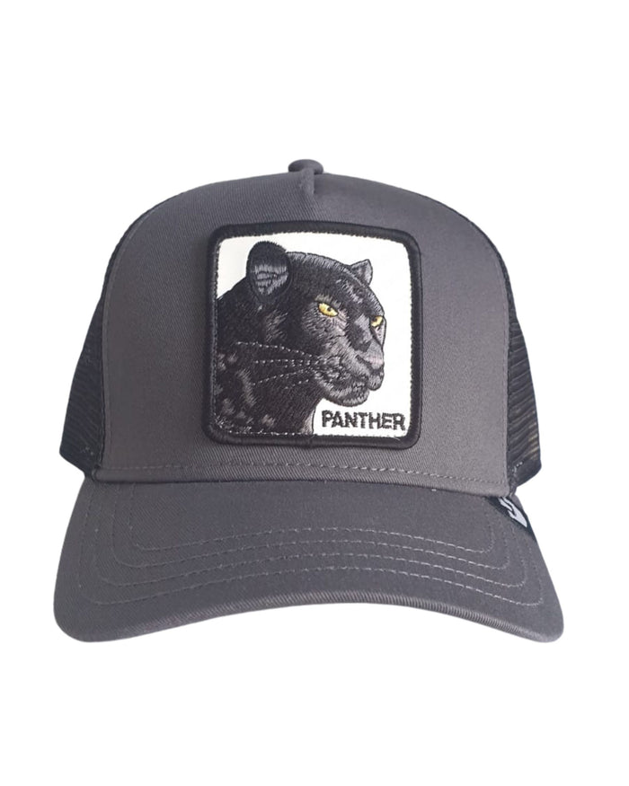 Goorin Bros. Trucker Cap Cappellino Animal Farm 'the Panther' Grigio Unisex 1