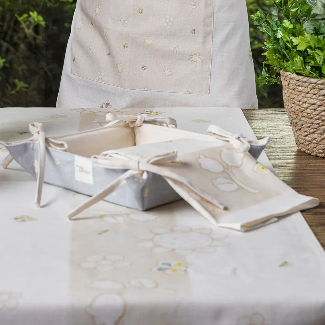 Thun Set cucina Presina strofinaccio grembiule con Cestino Elegance B101123