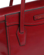 The Bridge Shopper Tote Shoulder Bag Red Women