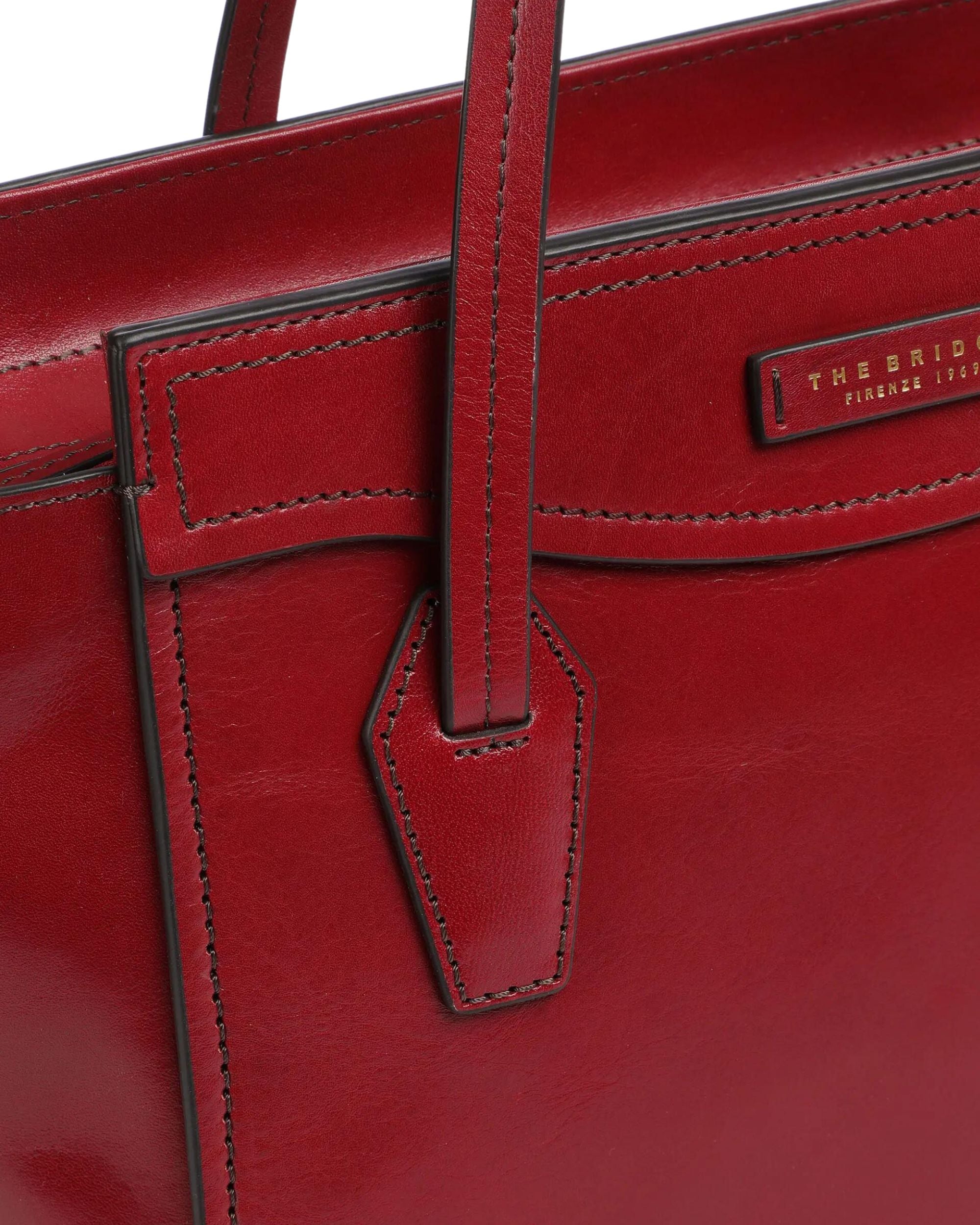 The Bridge Shopper Tote Tracolla Rosso Donna