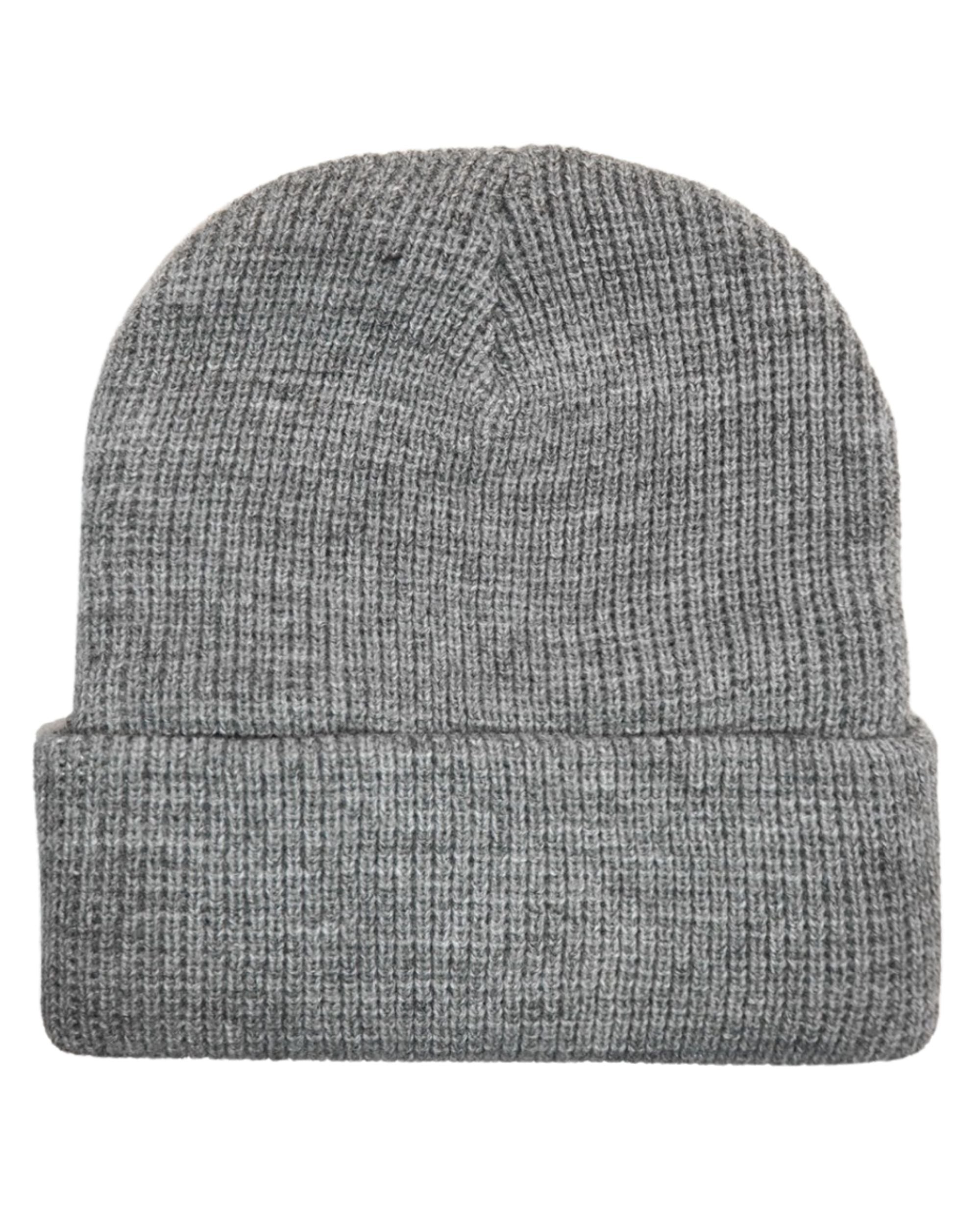 Goorin Bros. Beanie Hat Cap With Front Patch And Logo On Side Grey Unisex