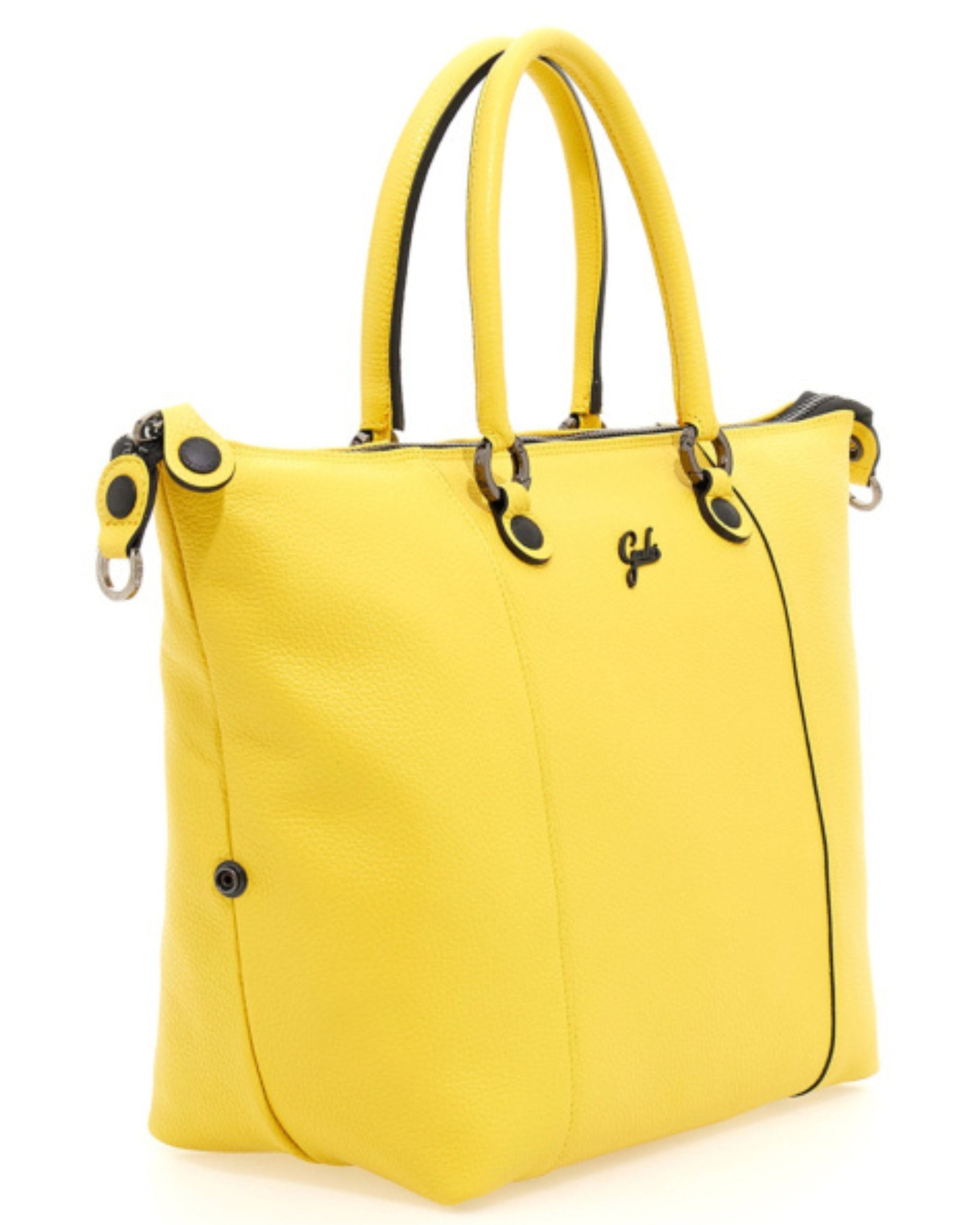 Gabs Shopper Tote Bauletto Zaino Trasformabile Giallo Donna