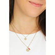 Brosway Collana Donna Acciaio Cristalli con Simbolo Gufo | Collezione Chakra - BHKN069