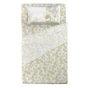 THUN Completo Letto Piazza e Mezza in Cotone - lenzuola 4 Bloom multicolor B201470