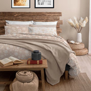 THUN sacco copripiumino matrimoniale - Fantasia Exclusive Collection Beige 019818