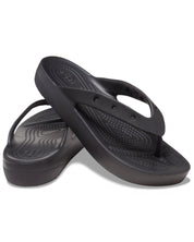 Crocs Classic Platform Flip Flops Polyamide Black