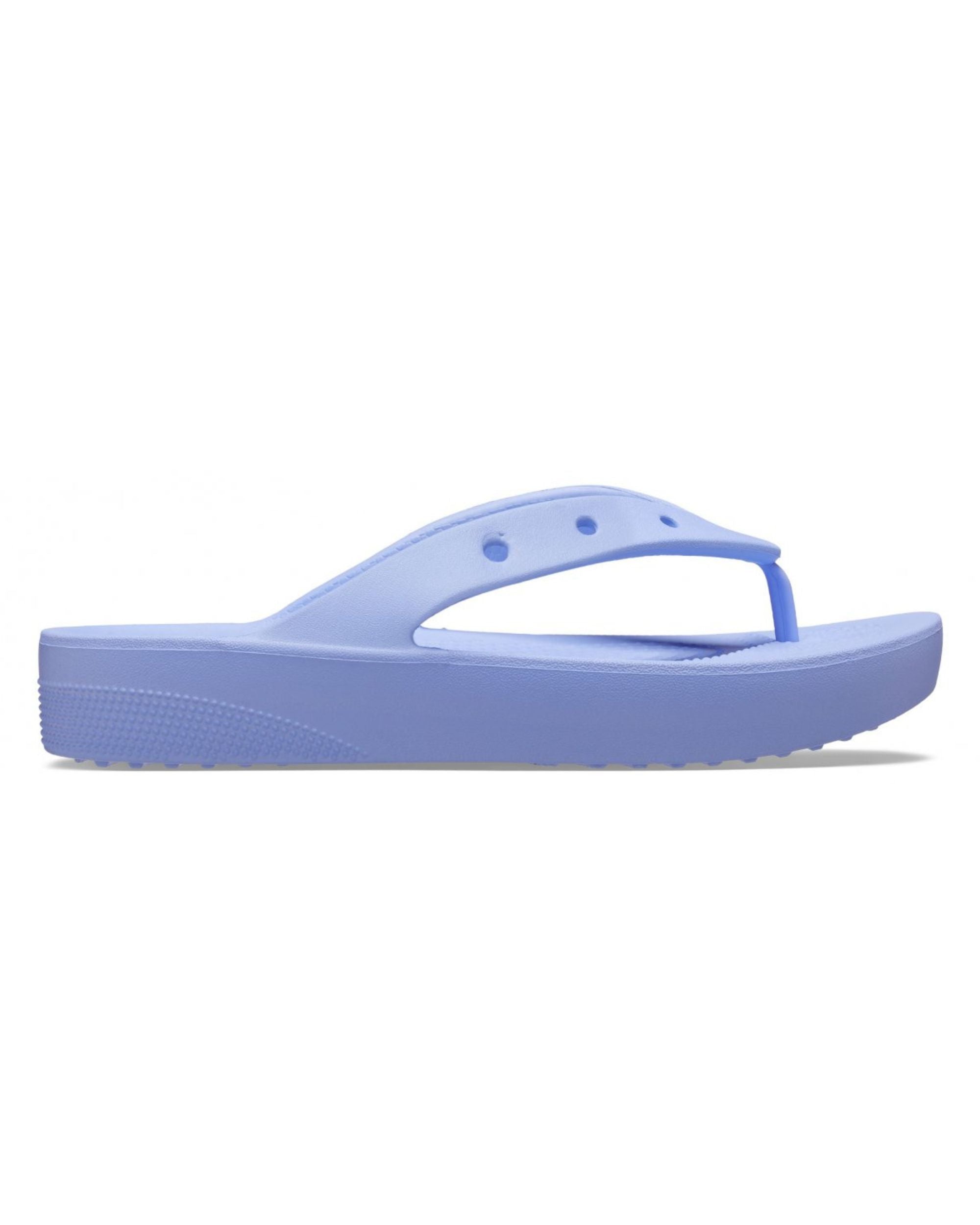 Crocs Infradito con Piattaforma Classic Platform Flip Viola