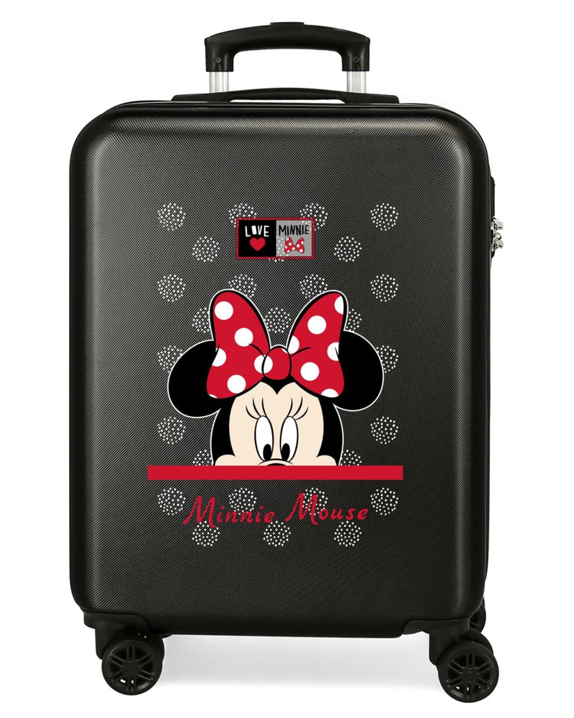 Disney Cabin Abs 55cm 4 Ruote Nero Donna