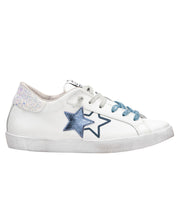 Sneaker One Star In Pelle Bianco Donna