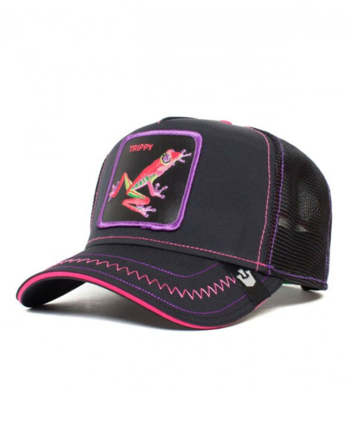 Goorin Bros. Baseball Trucker Cap Cappellino Special Edition Trippy Nero Unisex 4