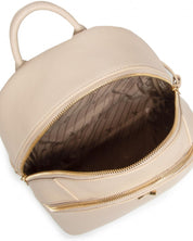 Patrizia Pepe Bag with Front Pocket and Gold Zippers White