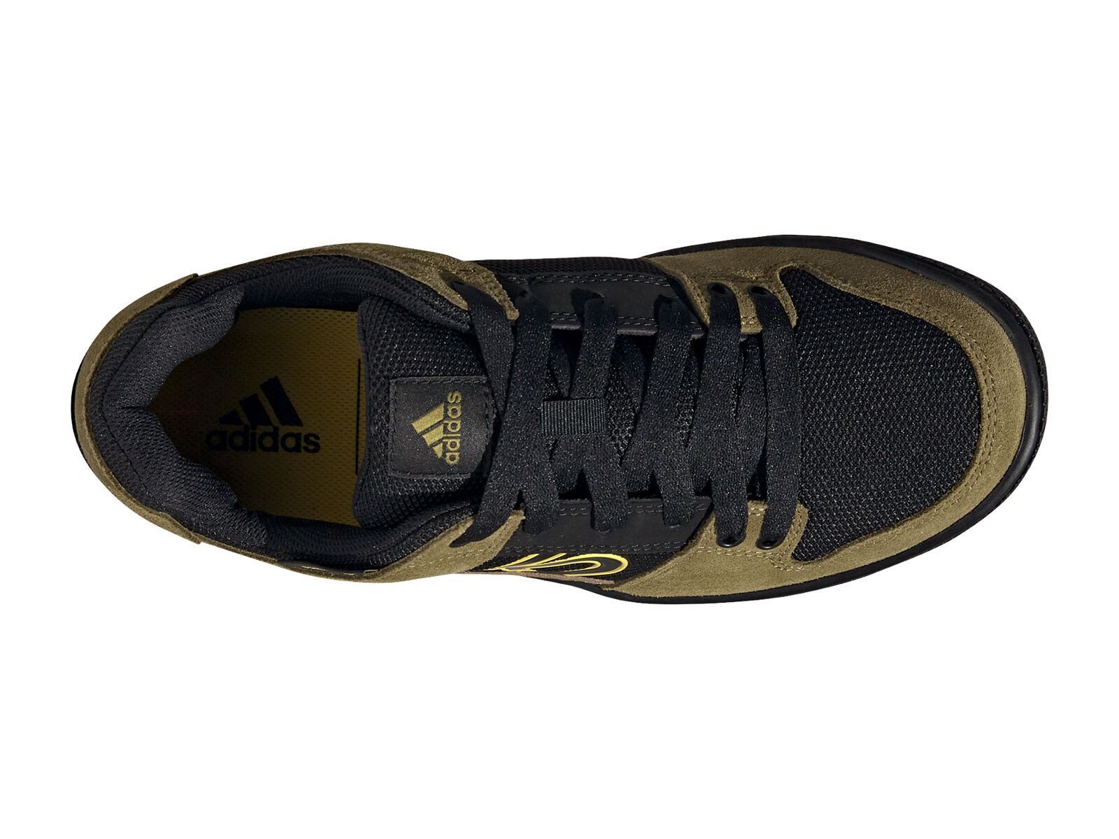 Adidas Scarpe Freerider Bike Mountain Uomo con Tomaia Misto Suede Giallo Verde