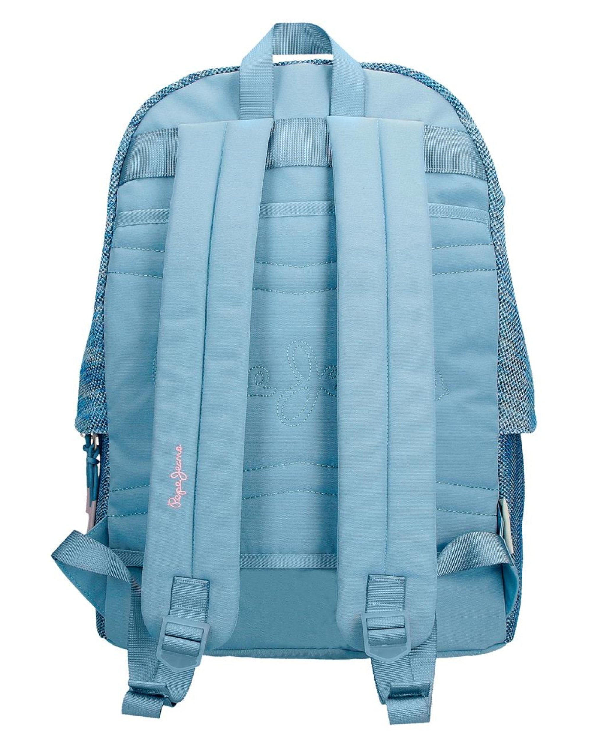 Pepe Jeans Casual Backpack Lena Light Blue Unisex