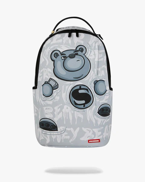 Sprayground Zaino Big Backpack Scuola City Viaggio Shark bear money