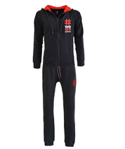 TUTA Felpa Uomo AC MILAN con cappuccio NERO