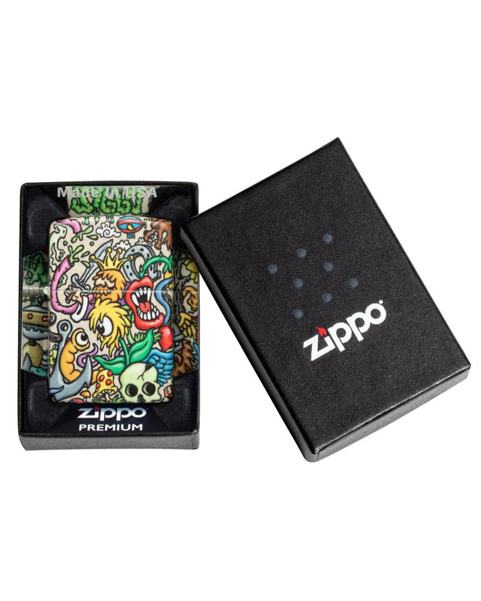 Zippo Refillable Windproof Made In Usa In Gift Box Multicolor Unisex 6