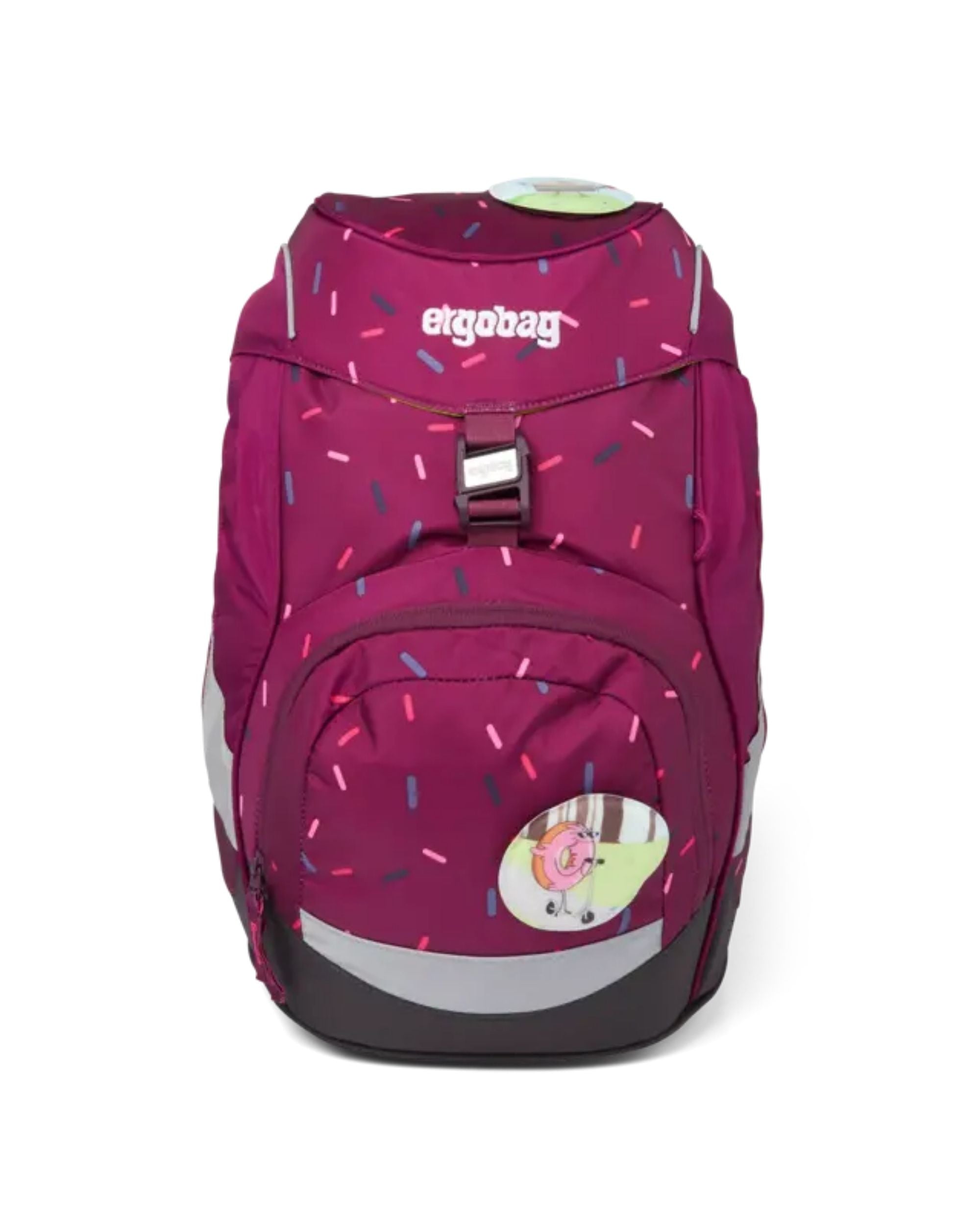 Ergobag Ergonomic Customizable Eco Water Resistant Dirt Purple Kids